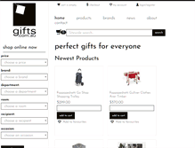 Tablet Screenshot of gifts.com.au