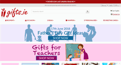 Desktop Screenshot of gifts.ie