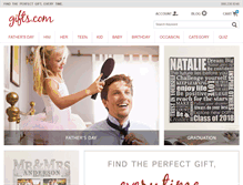 Tablet Screenshot of gifts.com